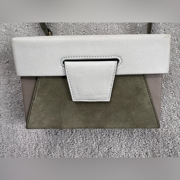 Yuzefi sude trim leather shoulder or waist bag - Picture 5 of 7